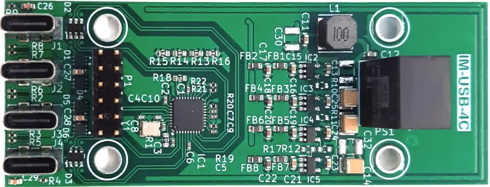 IM-USB-4C Four USB-C connections
