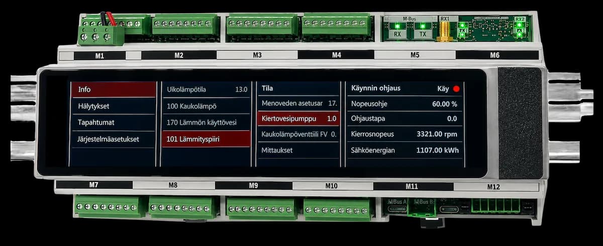 Integral processor with touch display